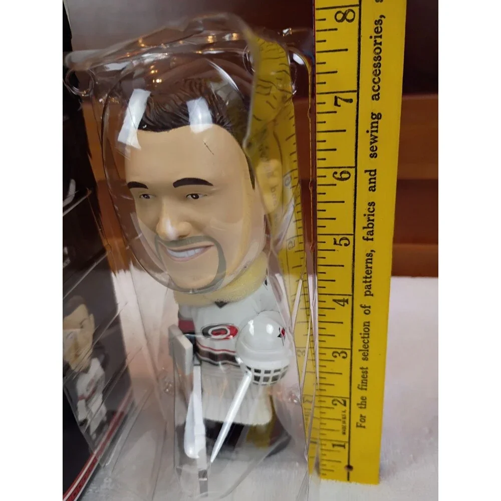 vtg Carolina Hurricanes Arturs Irbe Bobblehead Hardees  NEW OPEN BOX